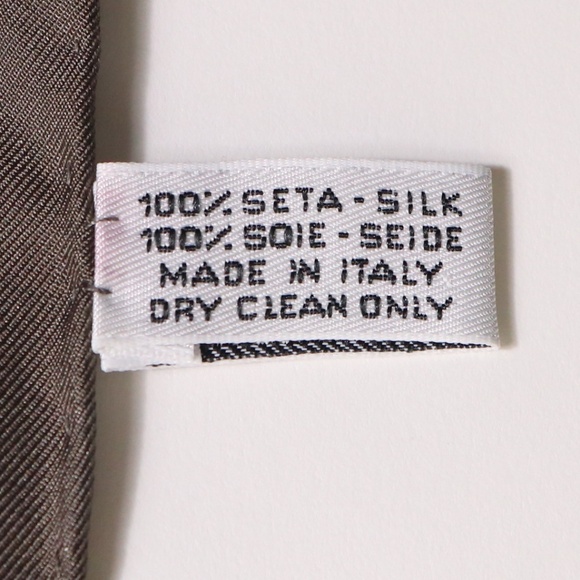 Trussardi Vintage Silk Scarf Made in Italy - Picture 6 of 11